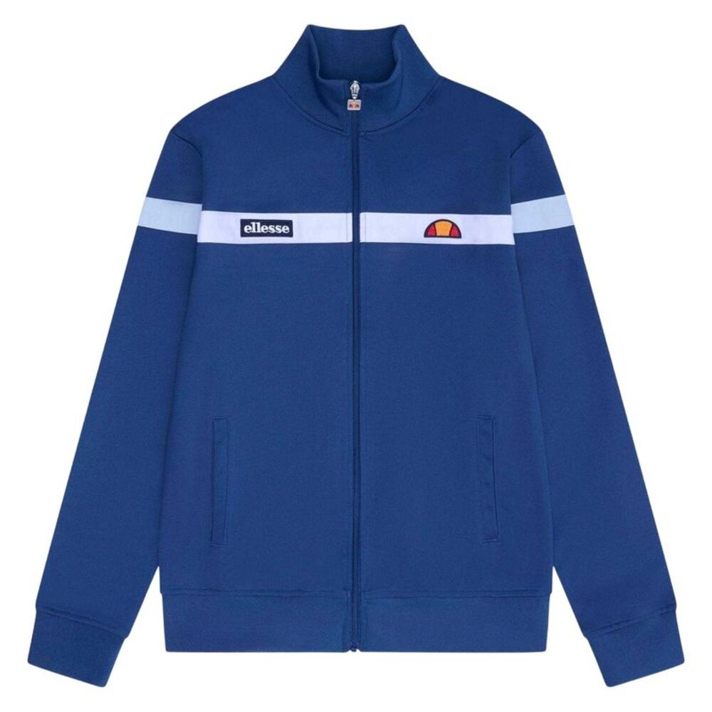 Ellesse Mens Spinellos Long-Sleeved Casual Tracksuit Top / Blue